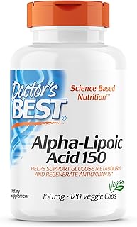 Acide alpha-lipoïque sans gluten de doctor's best