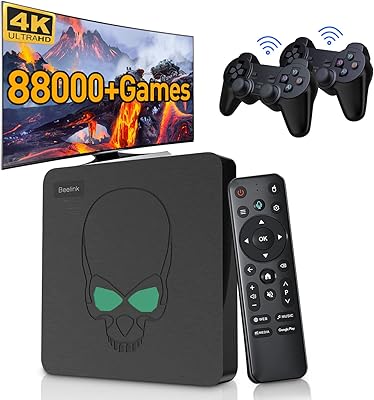 Console de jeu rétro super console x king avec 30 000 jeux, s922x