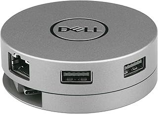 Station d'accueil 7-en-1 etsbwr dell da310, adaptateur usb type-c portable, prise en charge