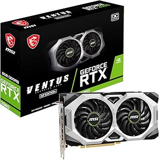 Carte graphique de jeu msi geforce rtx 2060 ventus gpoc - 6 go