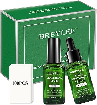 Masque anti-comédons bre lee, kit 3 en 1 pour éliminer les points noirs