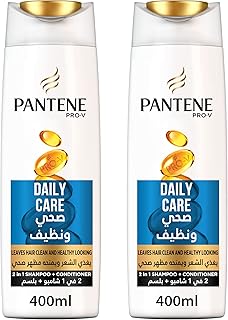 Pantene pro-v daily care shampooing 2 en 1 400 ml double pack