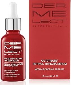 DERMELECT OUTCREASE RETINOL TRIFECTA SERUM FOR FACE SÉRUM ANTI-ÂGE 3 TYPES DE RÉTINOL