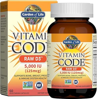 Vitamine d garden of life vitamine d3 brute 5 000 ui