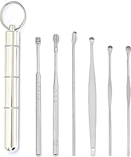 Kit de retrait de cérumen seor, outils de nettoyage d'oreille 6 en 1
