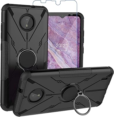Coque pour nokia c20 avec protecteur d'écran coque de protection