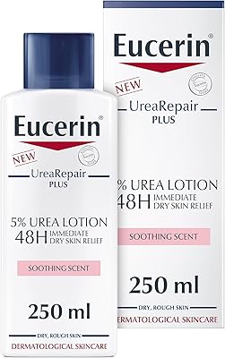 Eucerin urea repair plus 5 % d'urée pour le corps, soulagement instantané pendant