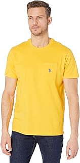 U.s. polo assn. t-shirt à col rond avec poche pour homme