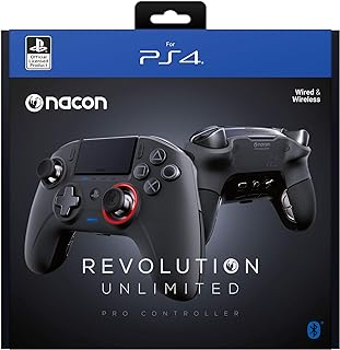 Manette de jeu filaire/sans fil nacon isports revolution unlimited pro v3 pour pc