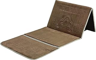 Tapis de prière de méditation pliable 2 en 1 fabien avec dossier