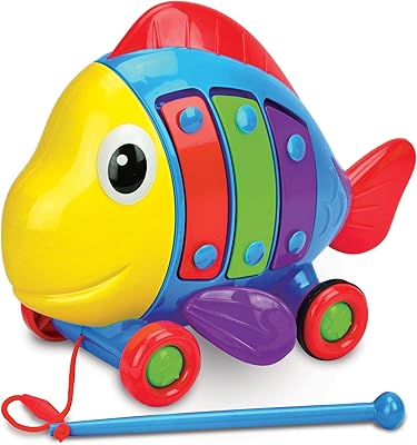 Le parcours d'apprentissage jeu d'activités à tirer avec un poisson - 3 ans