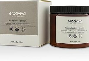 Sels de bain raffermissants erbaviva, 20 oz, enrichis en huiles essentielles de pamplemousse et de romarin - sels marins relaxants pour une peau plus lisse - traitement de bain biologique. Diaytar : Votre source de bonnes affaires en ligne