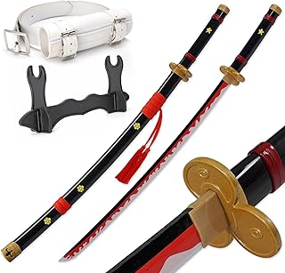 Lame de bambou zisu zoro katana, construction originale d'anime, environ 40" au total