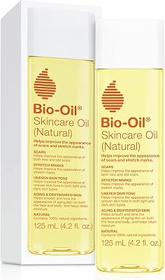 Huile de soin de la peau bio oil (naturelle) pour cicatrices et vergetures avec de l'huile de jojoba biologique et de la vitamine e, hydratant pour le visage et la peau, avec de l'huile naturelle de rose musquée et de l'huile de tournesol, 4,2 oz, pour tous les types de peau. Shopping en ligne au Sénégal ? Pensez Diaytar !