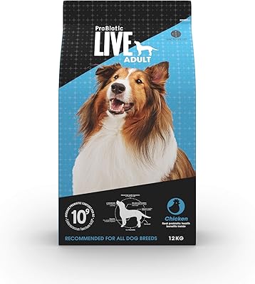 Nourriture sèche pour chiens senior probiotic life (poulet, 12 kg)