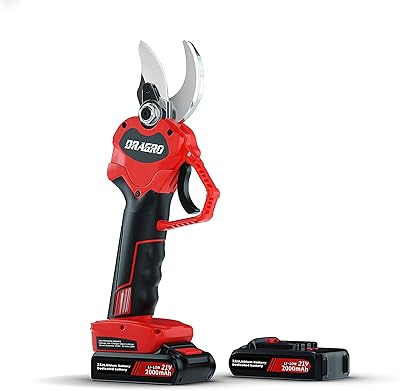 Sécateur électrique professionnel sans fil dragrow à piles, cisaille à branches d'arbre