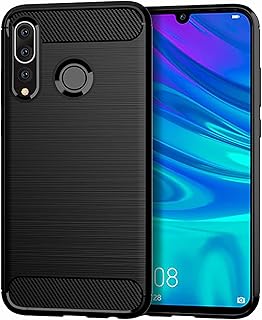 Coque huawei nova 4 lite motif fibre de carbone brossé texture ultra fine