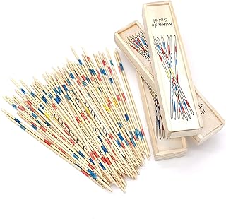Paquet de 3 bâtons de ramassage en bois 93 bois remplis d'instructions jeux