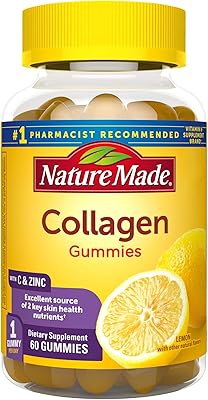 Nature made collagen chewables, 100 mg de collagène hydrolysé, aide à maintenir une peau