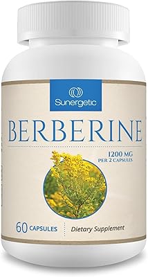 Supplément de berbérine sergetic premium 1200 mg par portion hci