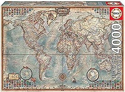 Carte du monde historique 4000