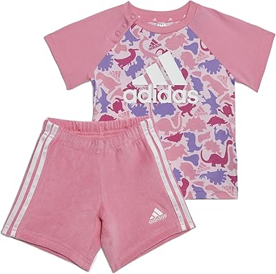 Adidas ensemble de survêtement unisexe pour enfant avec imprimé camouflage dino et short