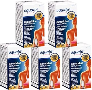 Cimétidine 200 mg - soulagement des brûlures d'estomac, réducteur d'acidité de l'estomac