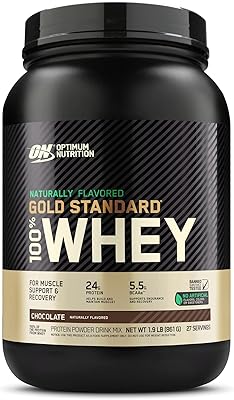 Optimum nutrition gold standard 100 % poudre de protéine de lactosérum, chocolat aromatisé