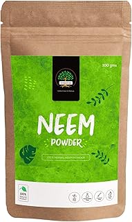 Poudre à base de plantes green tree neem pour les soins des cheveux