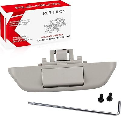 Poignée de parapluie de toit arrière rlb helon gris clair compatible avec audi