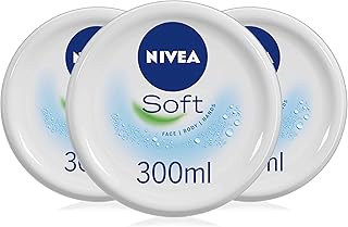Crème hydratante douce nivea - pack de 3 (300 ml)
