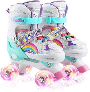 Chaussures de skate réglables pour enfants avec 4 tailles intégrées 8