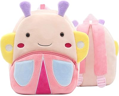 Petit sac à dos mignon en peluche pour enfants petit au design