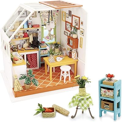 Ensemble de maison de poupée miniature rolife à l'échelle 1:24, petits meubles