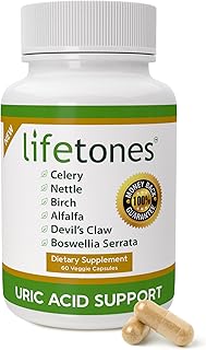 Supplément booster d'acide urique life tones pour hommes et femmes - remède naturel