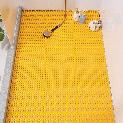 10 pièces tapis de drainage emboîtables 12" x sol antidérapants pour salle