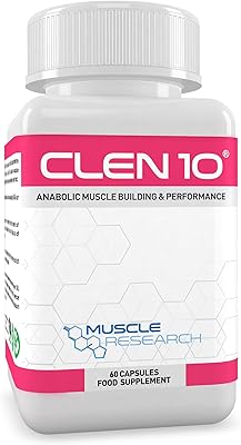 Muscle research clean 10 supplément de musculation légal pour hommes et femmes