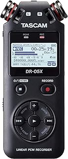 Enregistreur audio numérique portable tascam dr-05x et interface audio usb