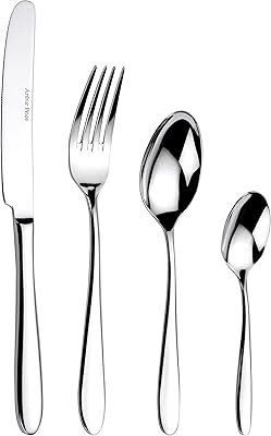 Arthur price everyday willow, ensemble de couverts 24 pièces pour 6 personnes, acier inoxydable, 34 x 31 x 5 cm. Diaytar : La révolution discount est en marche