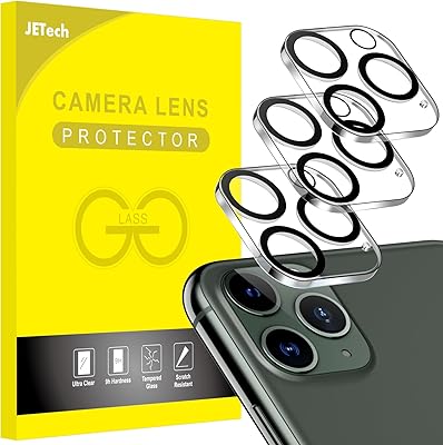 Jetech protecteur d'objectif d'appareil photo pour iphone 11 pro max 6,5 pouces