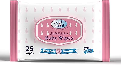 Lingettes humides extra douces pour bébé cool & cool - 25 pièces