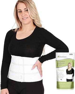 Altrocare 3 panneaux, classeur abdominal post-partum de 23 cm de haut, s'étire