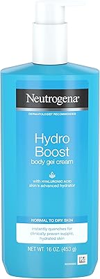 Gel-crème hydratant pour le corps neutrogena hydro boost 16 oz (paquet de 3)
