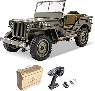 Rocohobi 1-12 1941 mb rc mini jeep rtr 4x4 car 24 ghz truck