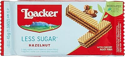 Locker - gaufrettes croustillantes au sucre et crème de noisettes - 45 g. Diaytar Sénégal : Simplicité, rapidité, économie