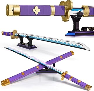 Kit de construction d'épée de cosplay high godo anime 936 pièces épée