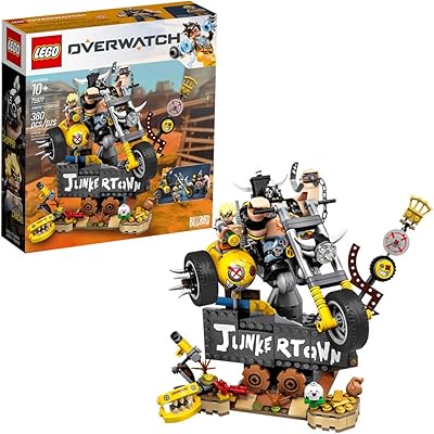 75977 ensemble de construction overwatch junkrat et roadhog jouet pour filles