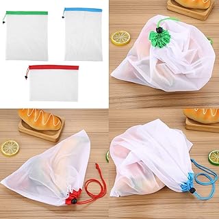 Sacs en filet réutilisables de luxe pour le stockage de jouets sacs