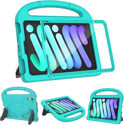 2021 étui pour tablette ipad mini 6 pour enfants (6e génération) kricsertg léger