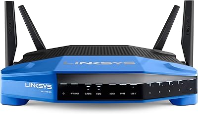 Routeur wifi double bande intelligent gigabit open source linksys ac1900